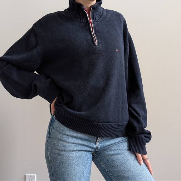Tommy Hilfiger Half Zip Sweater - Picture 4 of 11